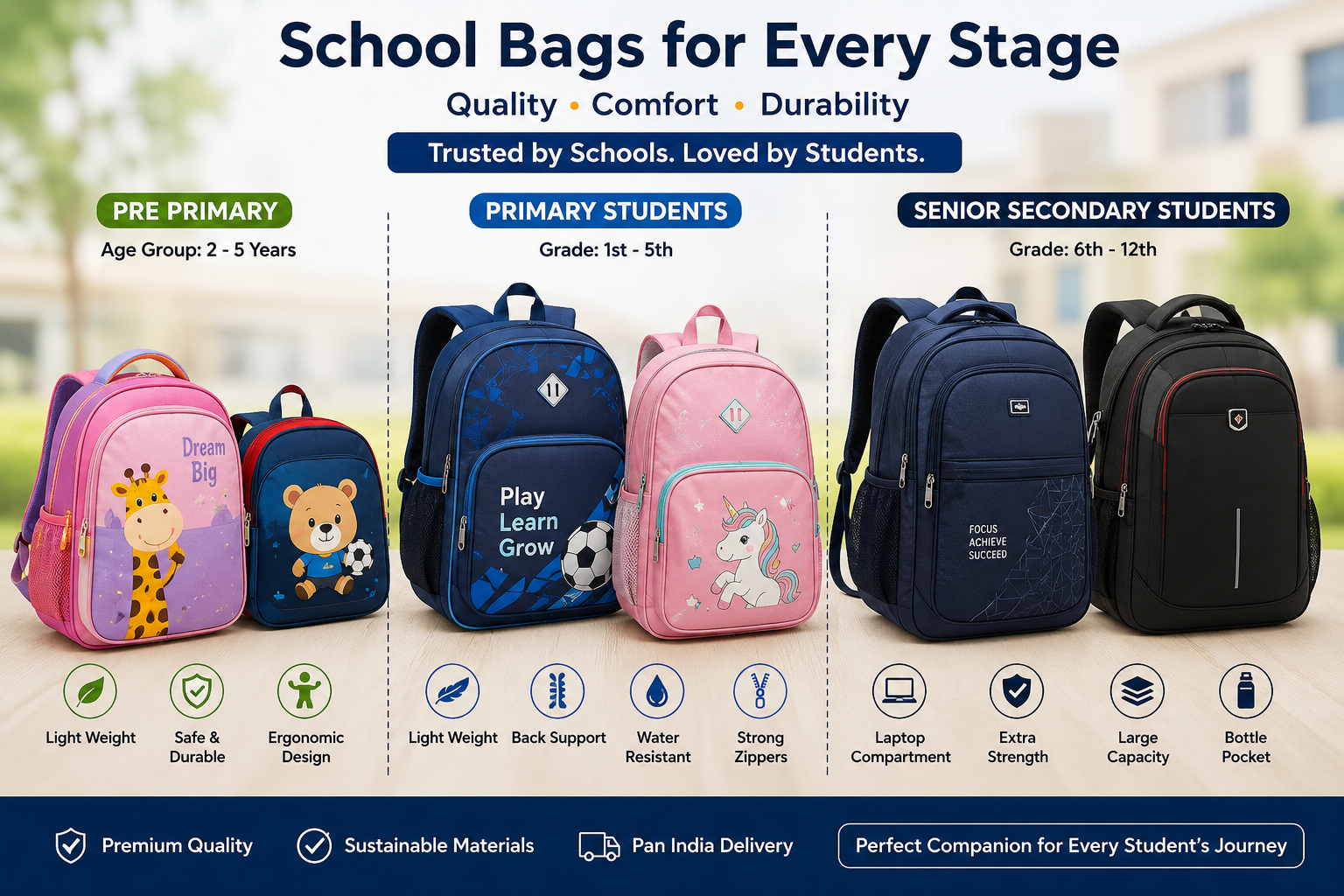 Premium School Bags