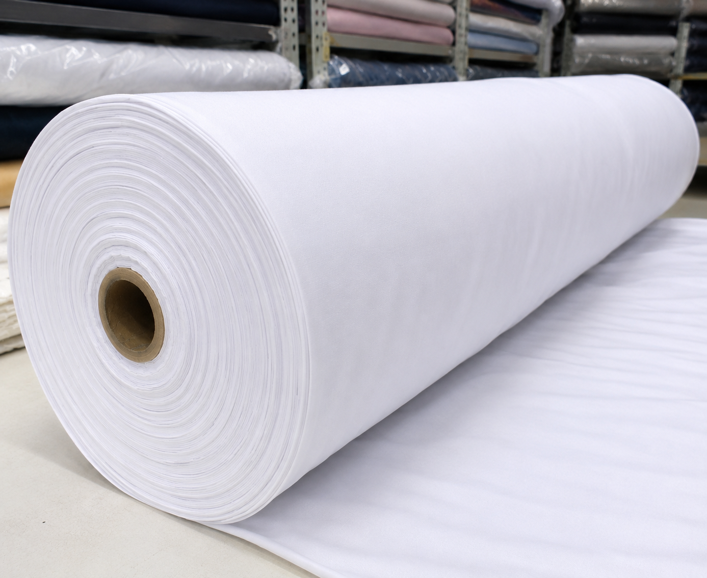Poly Cotton Fabric Roll for School Uniforms