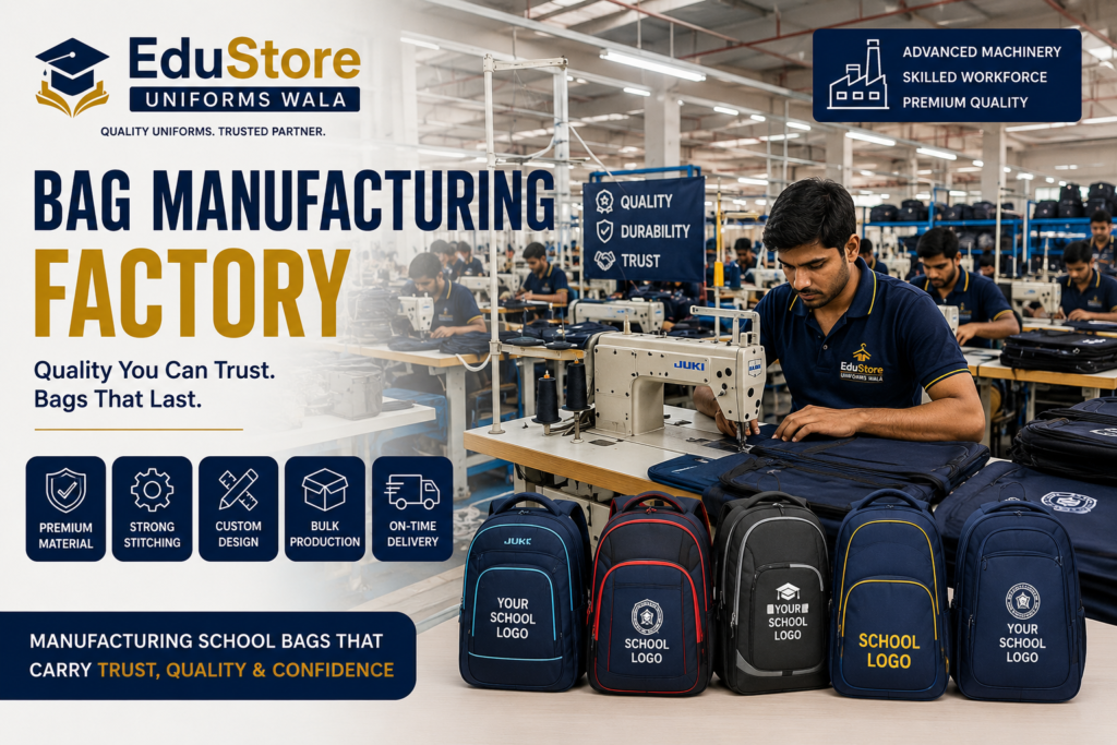 School/college bag manufacturer in Ghazipur